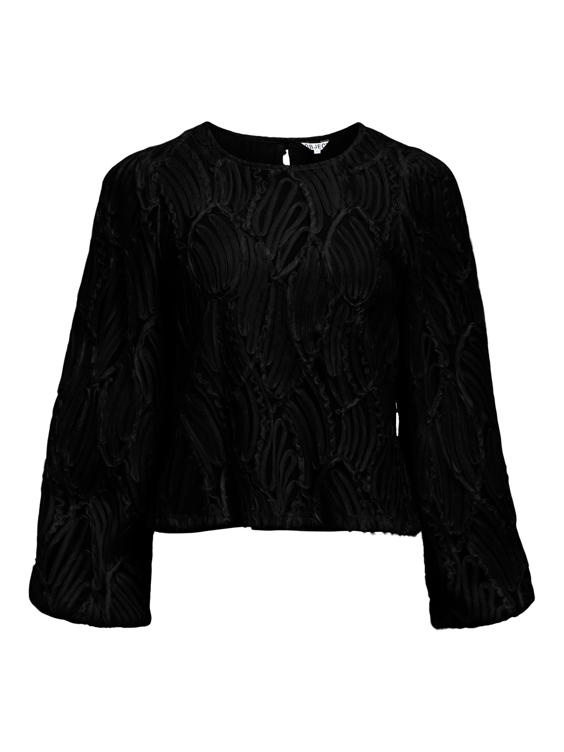 OBJLUCIE Top - Black - VERO MODA & VILA Bergvik